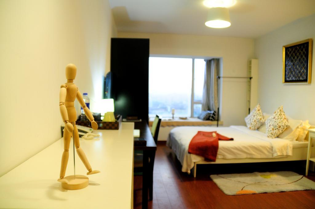 Kingland apartamento con servicio Shanghái Exterior foto