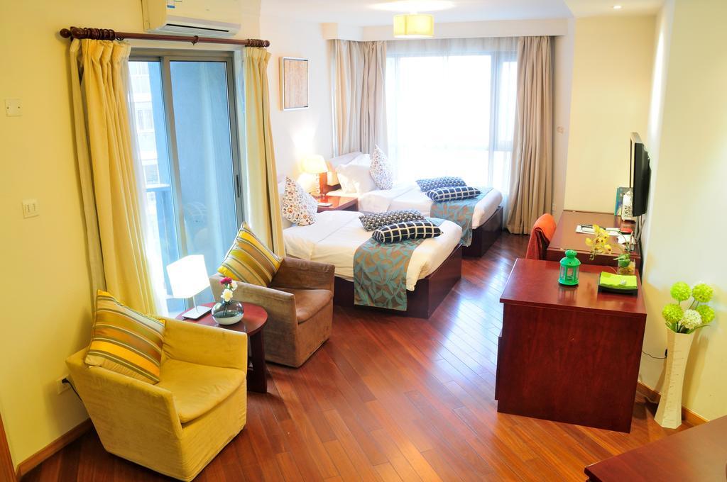 Kingland apartamento con servicio Shanghái Exterior foto