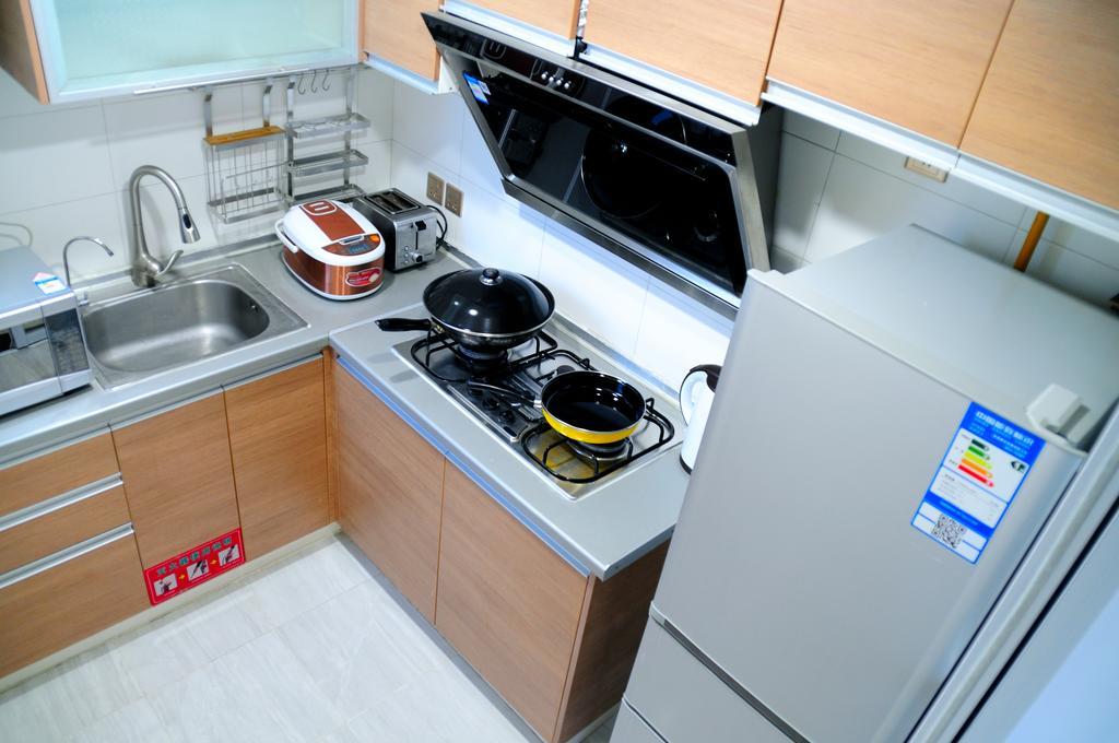Kingland apartamento con servicio Shanghái Exterior foto