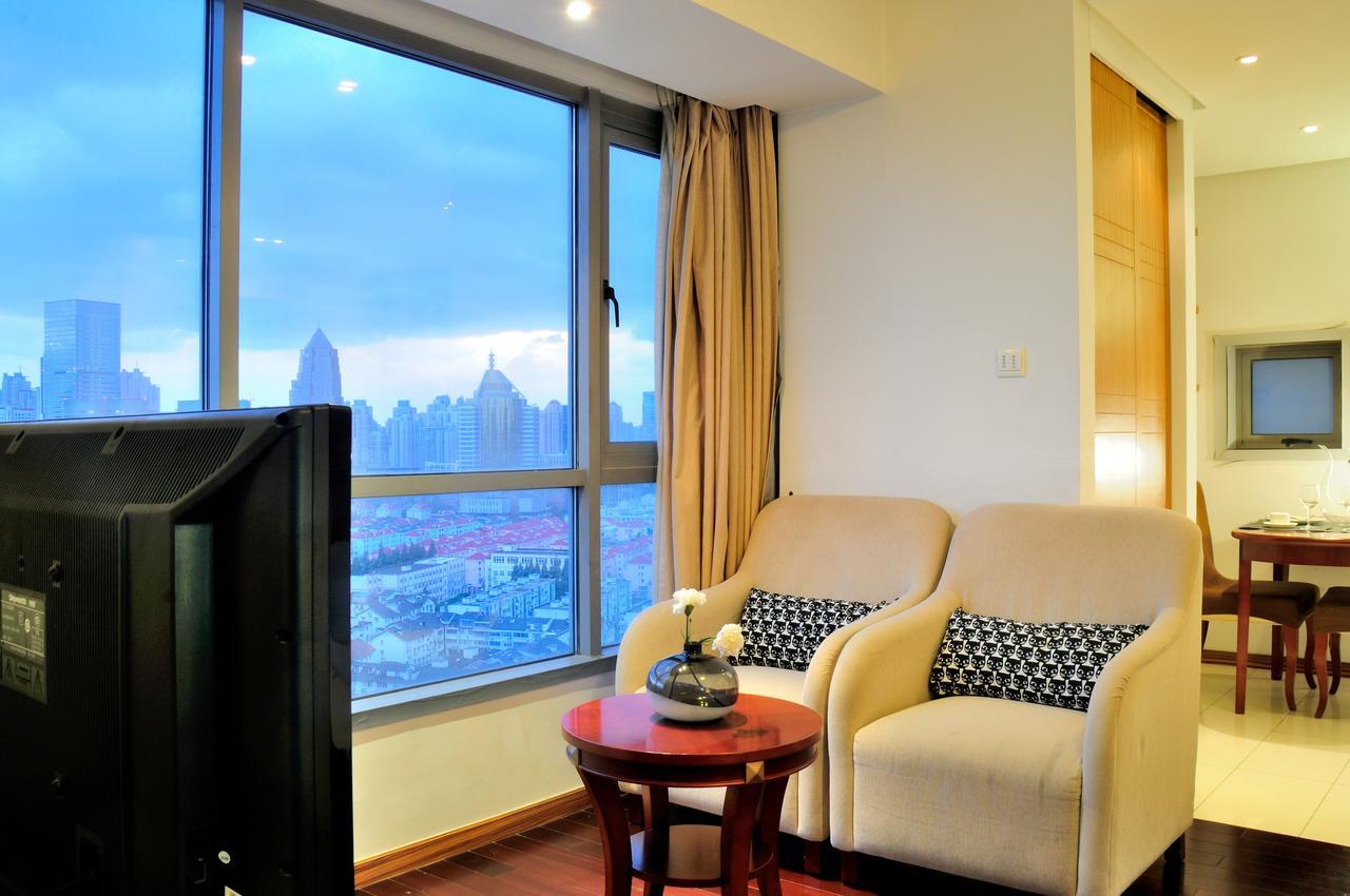 Kingland apartamento con servicio Shanghái Exterior foto